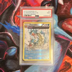 Pokemon Gyarados XY Ancient Origins Reverse Holo Θ Double 21/98 Holo Rare PSA 9 - Image 1