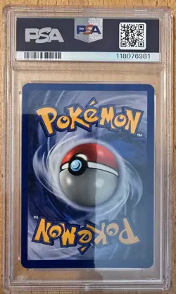 1999 Pokemon TCG Machamp Holo 1st Edition Rare PSA 8 - Image 2
