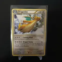 Dragonite 18/102 Pokemon TCG HGSS Triumphant Non Holo Rare - Image 1