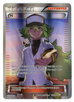 N 105a/124 Alternate Art Promo Full Art Pokemon Card - Image 1