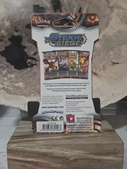 Pokemon XY Steam Siege Sleeved Booster Pack Factory Sealed - Image 2