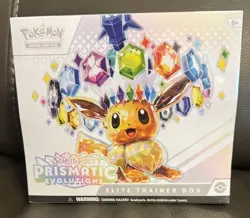 Pokemon Prismatic Evolutions Elite Trainer Box ETB New Sealed - Image 1