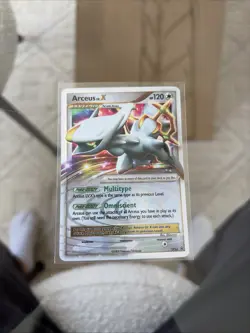 Arceus LV.X Holo Rare Black Star Promo Pokemon TCG DP53 2009 NM - Image 1
