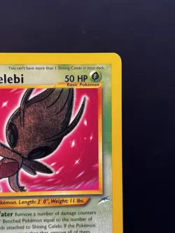 Pokemon TCG Shining Celebi Neo Destiny 106 Holo 1st Edition Secret Rare - Image 3