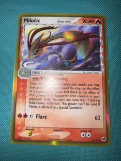 Pokemon: Milotic Reverse Holo (Delta Species) Dragon Frontiers 5/101 - Image 1