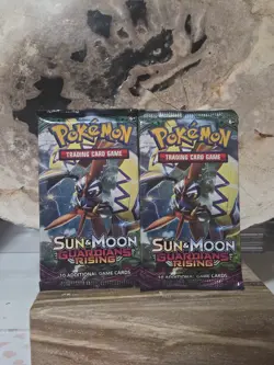 (Lot of 2) Pokemon Sun And Moon Guardians Rising Booster Packs Factory Sealed - Image 1