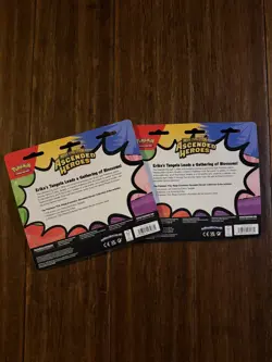 Pokemon Ascended Heroes 2 Pack Blister Erika’s Tangela - lot of 2 - Image 2