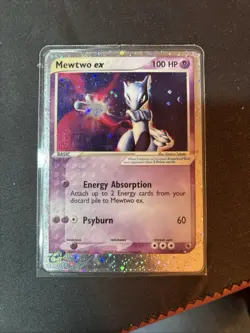 Pokemon TCG Mewtwo EX Ruby Sapphire 101/109 Holo Ultra Rare - Image 1