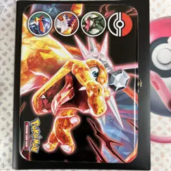 Pokemon Scarlet & Violet Charizard Collectors EMPTY Tin Lunch Box No Dents - Image 1