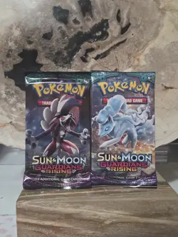 (Lot of 2) Pokemon Sun And Moon Guardians Rising Booster Packs Factory Sealed - Image 1