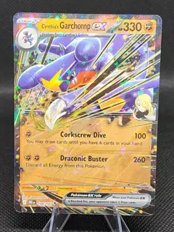 Cynthia's Garchomp ex - 104/182 - Double Rare - Destined Rivals - Pokemon - NM/M - Image 1
