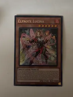 Yugioh Elfnote Lucina Secret Rare BPRO-EN010 - Image 1