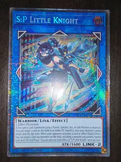 Yugioh S:P Little Knight - MP25-EN047 Starlight Rare - Image 1