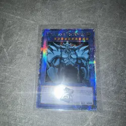 Yugioh Obelisk the Tormentor LC01-EN001 Quarter Century Rare Limited Edition NM - Image 1