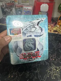 2006 Yu-Gi-Oh TCG Cyber Dragon Sealed Tin - Image 1