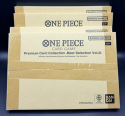 x4 One Piece CCG Premium Card Collection Best Selection Vol 2 Sealed New ENGLISH - Image 1