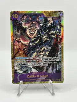 One Piece CCG Kaido & Linlin OP08-119 SEC - English - MINT - Image 1