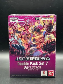 One Piece CCG Fist of Divine Speed Double Pack Set 7 DP-07 Sealed New English - Image 1