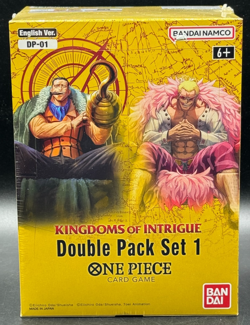 One Piece CCG Kingdoms of Intrigue Double Pack Set 1 DP-01 Sealed New ENGLISH - Image 1
