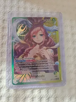 One Piece Shirahoshi OP11-022 Leader Alt Art Holo | Fist of Divine Speed - Image 1