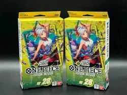 x2 One Piece CCG Yamato ST-28 Starter Deck Sealed New BANDAI ENGLISH - Image 1