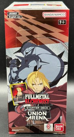 Union Arena TCG Fullmetal Alchemist 6 Starter Deck Box New Unopened UEO9ST - Image 1