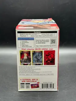 Union Arena TCG Fullmetal Alchemist 6 Starter Deck Box New Unopened UEO9ST - Image 3