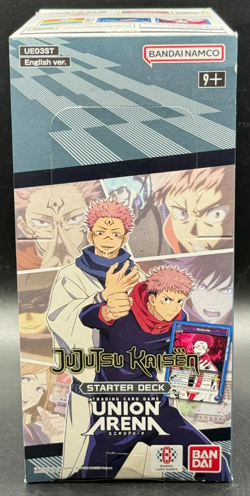 Union Arena TCG Jujutsu Kaisen English 6 Starter Deck Box New Unopened UEO3ST - Image 1