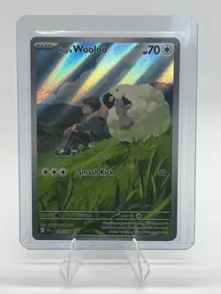 Hop's Wooloo 170/159 Illustration Rare Pokemon Card Journey Together NM - Image 1