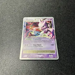 Pokemon Mewtwo LV.X Holo Card 2007-09 Diamond and Pearl Black Star Promos #DP28 - Image 1