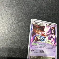 Pokemon Mewtwo LV.X Holo Card 2007-09 Diamond and Pearl Black Star Promos #DP28 - Image 3