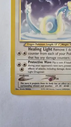 Pokemon TCG Light Dragonair Neo Destiny 22/105 Non-Holo Rare Card - Image 5