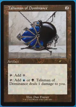 Talisman of Dominance (Secret Lair Promo) NM MTG MAGIC CARD (512226) ABUGames - Image 1