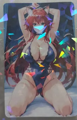 Rias Highschool dxd Waifu Card - Image 1