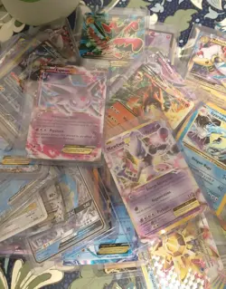 Pokemon Card Lot 37 Cards Rares/ Full Art - Image 1