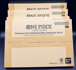 x4 One Piece CCG Premium Card Collection Best Selection Vol 3 Sealed New ENGLISH - Image 1