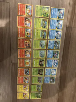 Total 28 McDonald’s 25 Year Anniversary Pokemon Cards Lot- 7 Holo Foil Rare - Image 1