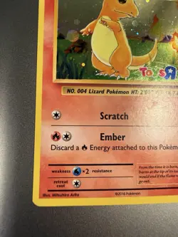 Charmander Toys R US Promo (9/108 XY Evolutions) Damaged Pokemon TCG Card - Image 4