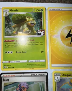 New Play! Pokemon Prize Pack Series Three - 6 Misc Cards TCG Dragonite (Opened) - Image 3