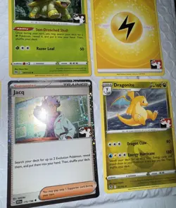 New Play! Pokemon Prize Pack Series Three - 6 Misc Cards TCG Dragonite (Opened) - Image 4
