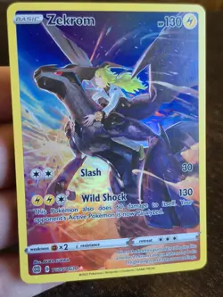 Pokemon TCG Cards Zekrom TG05/TG30 Brilliant Stars Trainer Gallery Art Rare - Image 1