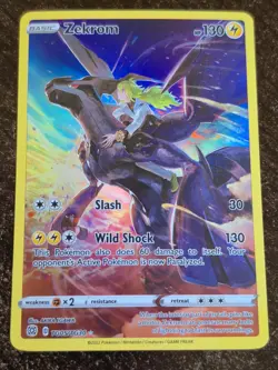 Pokemon TCG Cards Zekrom TG05/TG30 Brilliant Stars Trainer Gallery Art Rare - Image 2