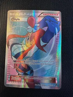 Skyla - 122/122 - Pokemon Breakpoint Full Art Ultra Rare Card NM - Image 1