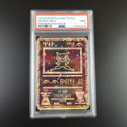 PSA 9 Ancient Mew Pokemon 2000 Movie Holo Card - Image 1