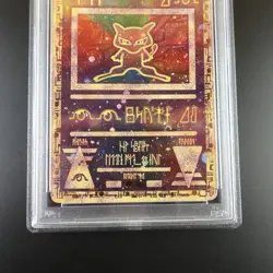PSA 9 Ancient Mew Pokemon 2000 Movie Holo Card - Image 3