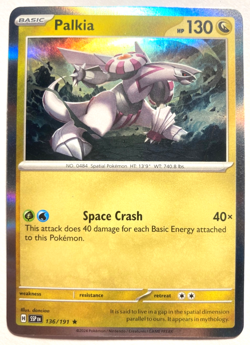 Pokemon Palkia Rare + FREE extra Rare card! - Image 1