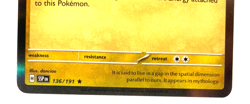 Pokemon Palkia Rare + FREE extra Rare card! - Image 3