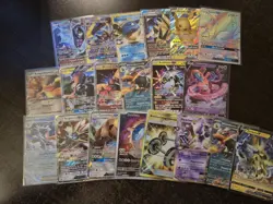 Pokemon Card Lot Of GX Promos EX V Rainbow Full Art Holo Cards - Image 1