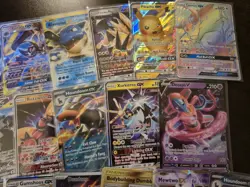 Pokemon Card Lot Of GX Promos EX V Rainbow Full Art Holo Cards - Image 3