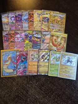 Pokemon Card Lot Of Holo Ex Full Arts Shinys Tcg - Image 1